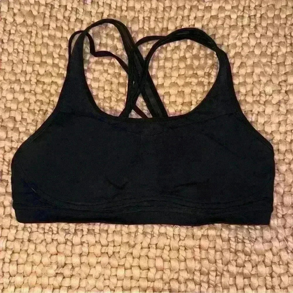Lululemon women’s black‎ sports bra - Picture 1 of 6